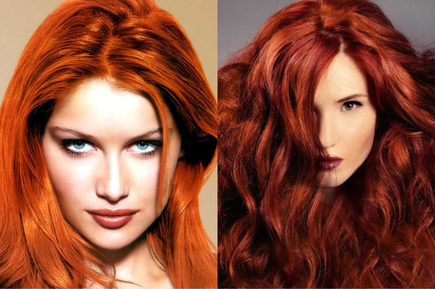 Мода 2021-2022 Русо-рыжий цвет волос