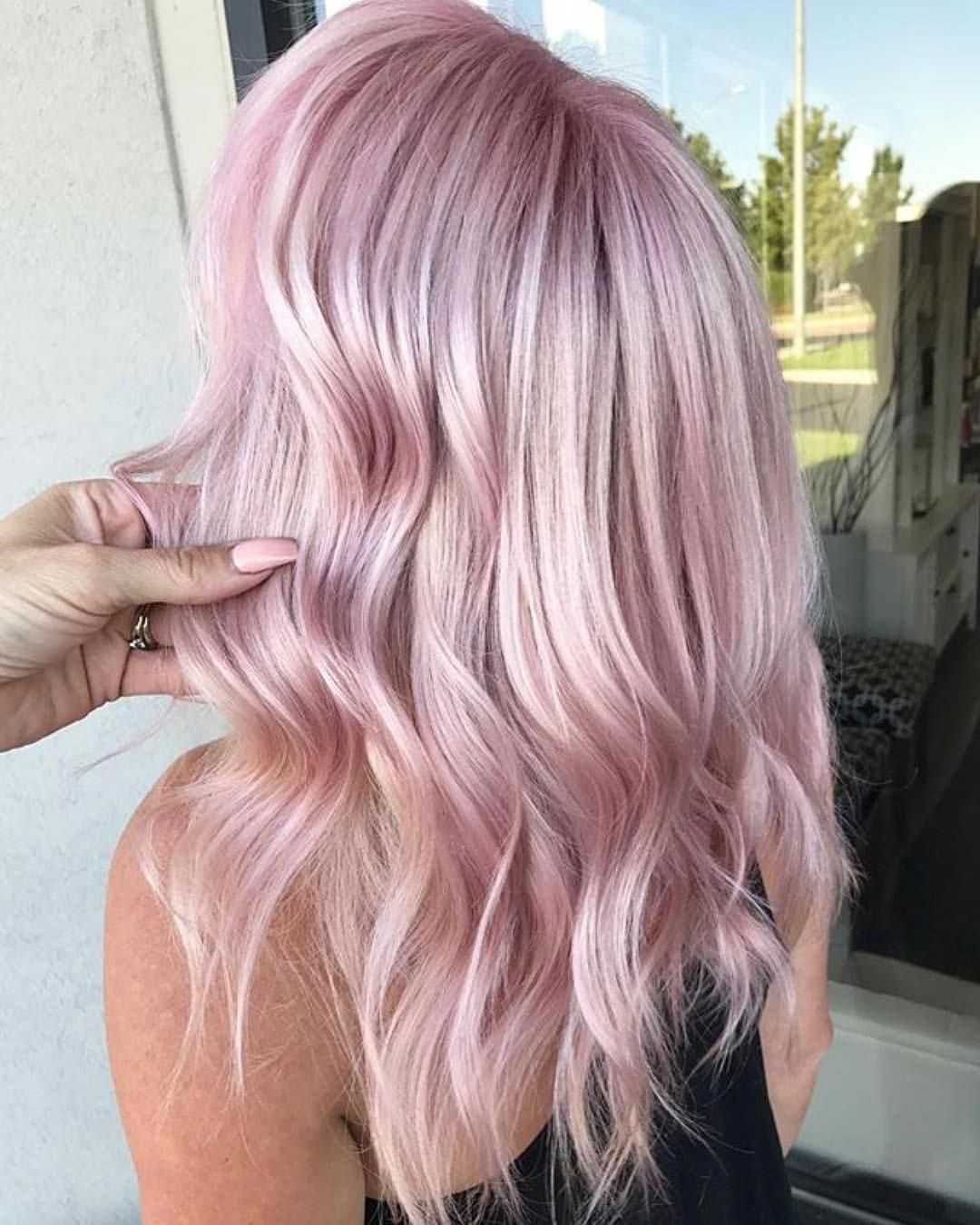 Розовый блонд 2022 цвет