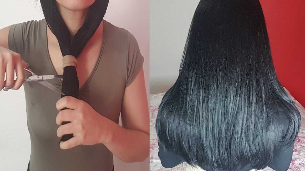 Как подстричь волосы самой себе ножницами: ровно и правильно
