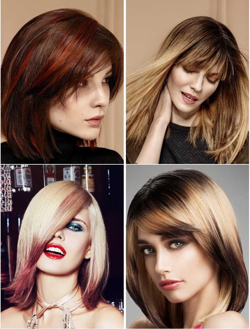 Окрашивание волос: модные тенденции 2021/2022 года, 100 фото с названием техники покраски