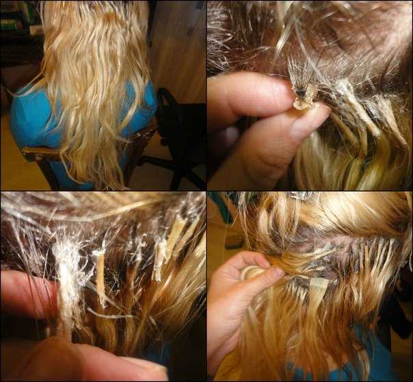 Нарощенные волосы: изменения в структуре «до» и «после» процедуры