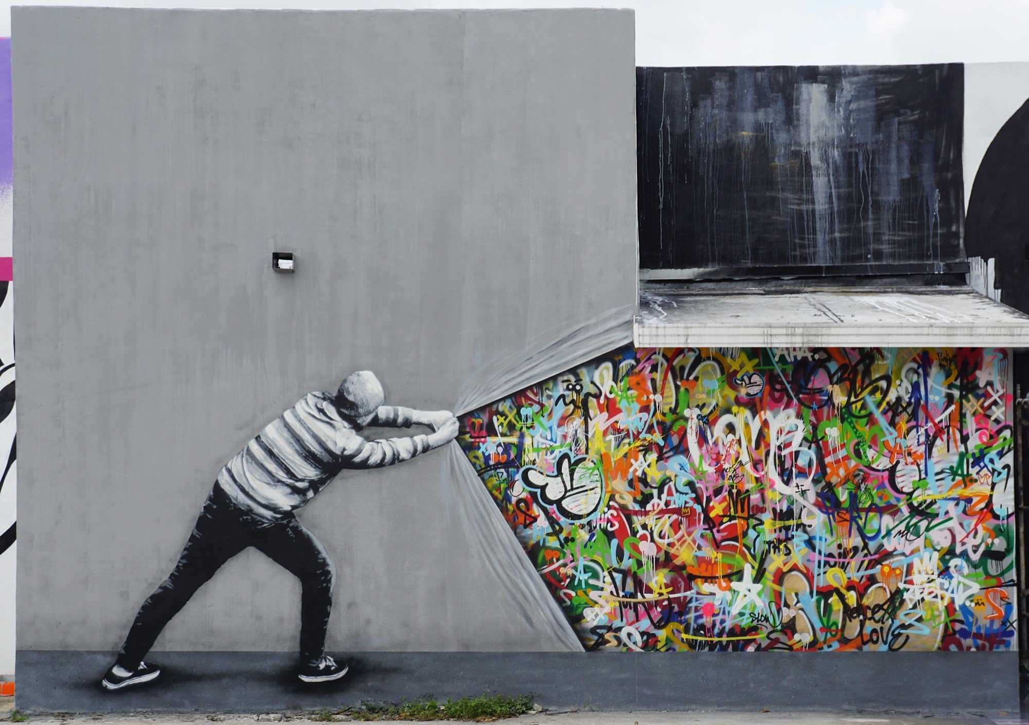 ﻿вандализм или искусство? уличное искусство наизнанку или где сделать лучшее селфи