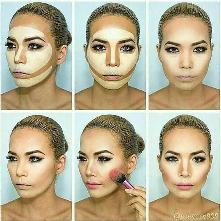 Как подчеркнуть красоту лица? типы лица и коррекция их формы макияжем