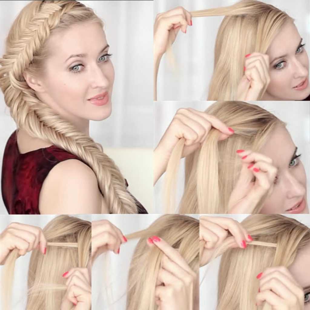 Как заплести косу если волосы разной длины