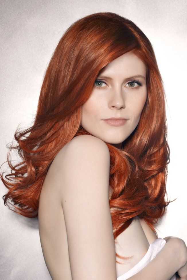 Рыжий цвет волос. оттенки, краска, прически, макияж | lookcolor