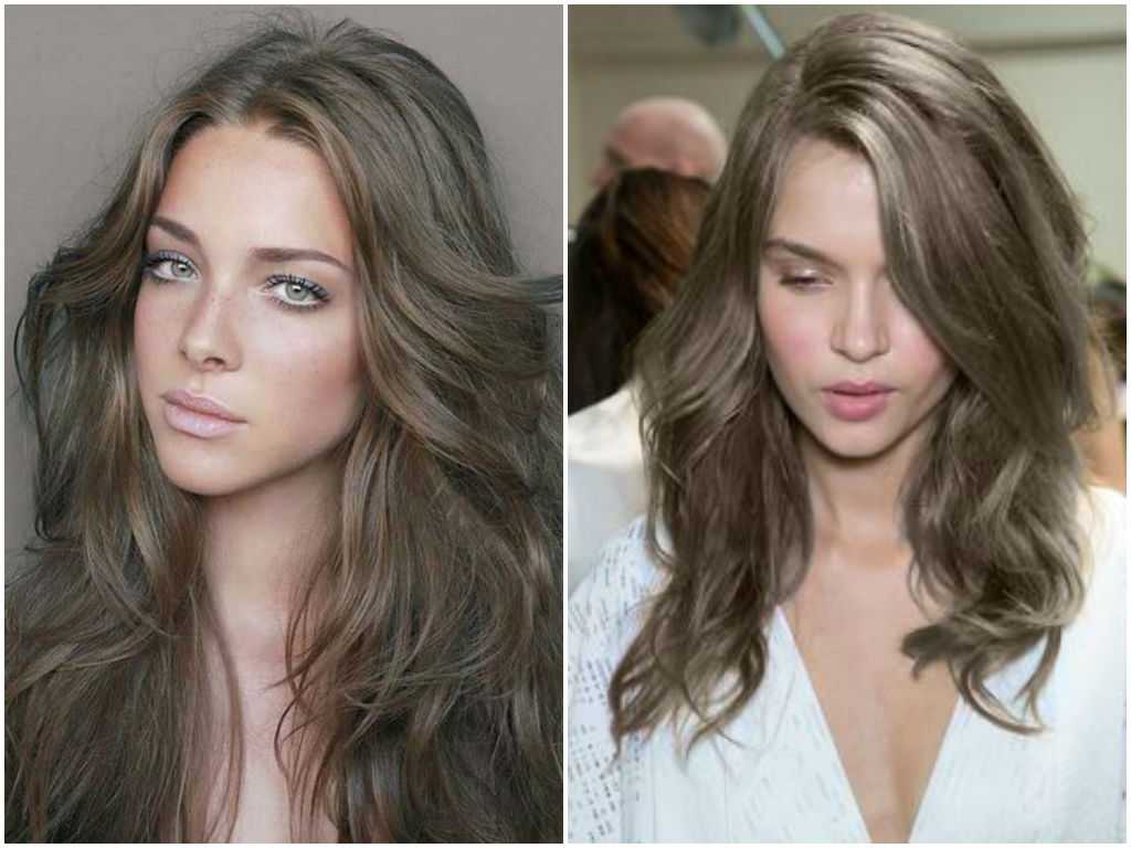 Пепельно-русый цвет волос: фото до и после окрашивания (42 снимка)