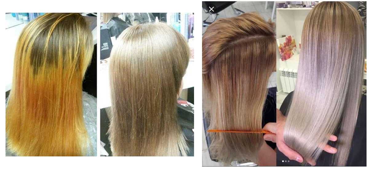 Что такое декапирование волос на примере пудры и пасты estel
