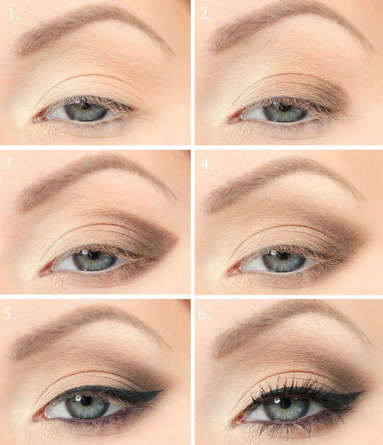 Нюдовый макияж для карих глаз: как сделать пошагово