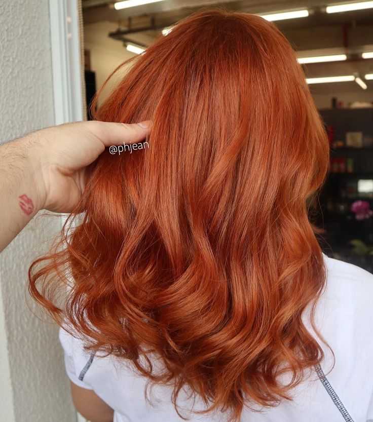 Рыжий цвет волос: темный, светлый, каштановый