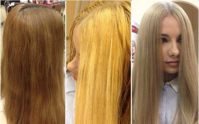 Желтизна и рыжие волосы после осветления: как убрать в домашних условиях