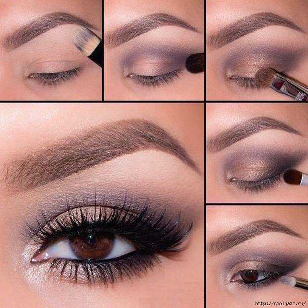 Как сделать «ленивый» макияж глаз всего с одним цветом теней
