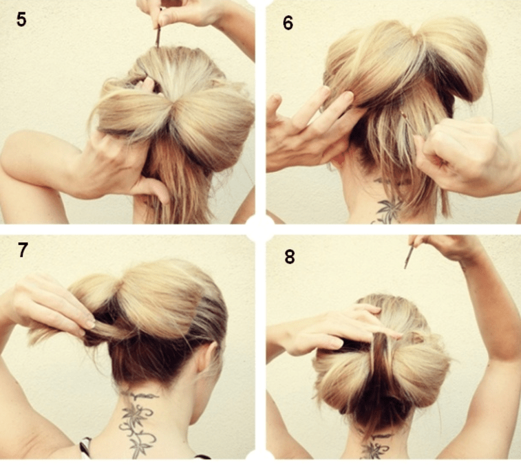 4 идеальных способа, как легко сделать бантик из волос за считанные минуты. подробно о прическах с бантиком для любой длины волос.
