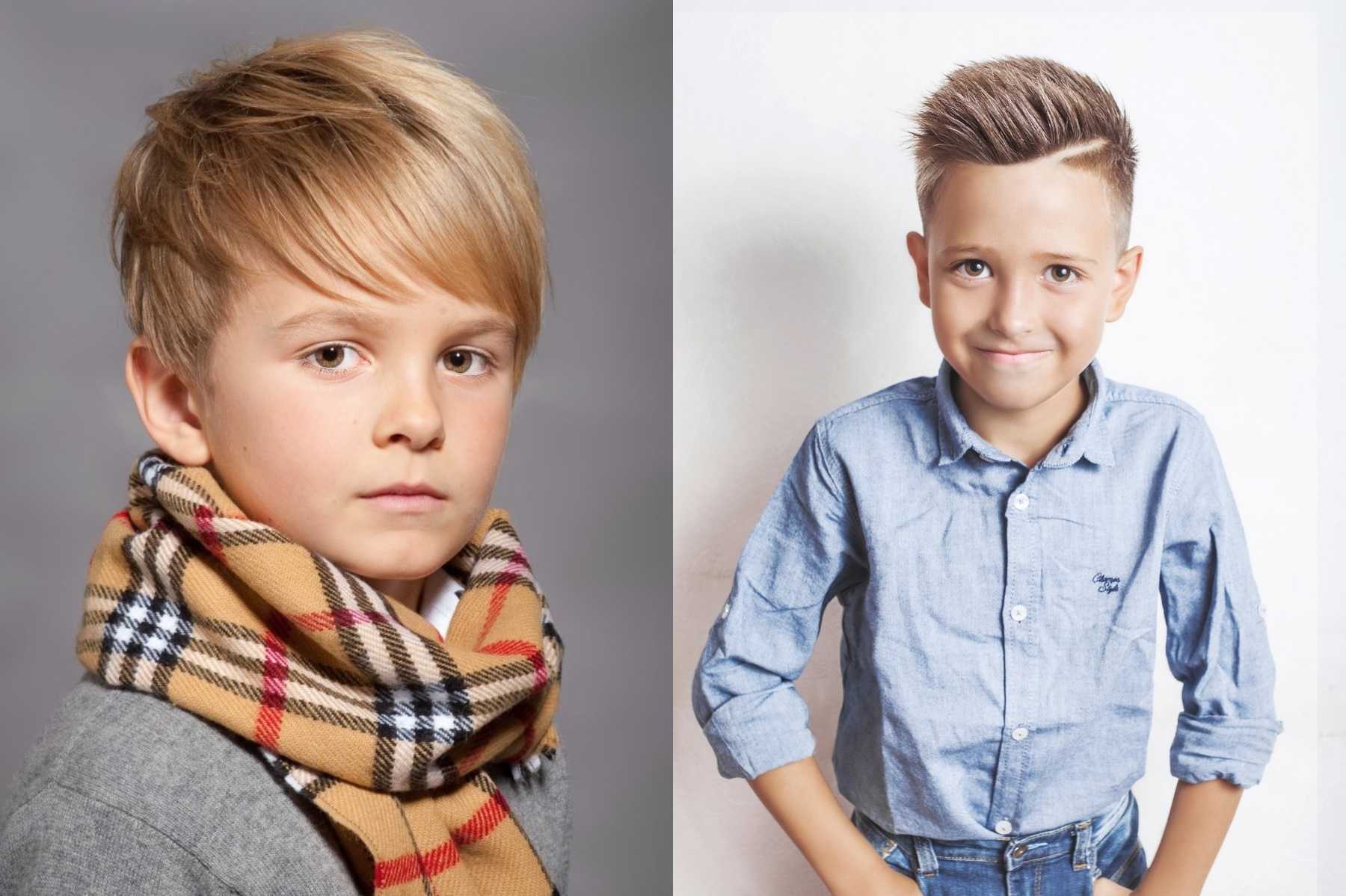 Модные детские стрижки для мальчиков в 2020 фото, новинки, тенденции - уход за волосами