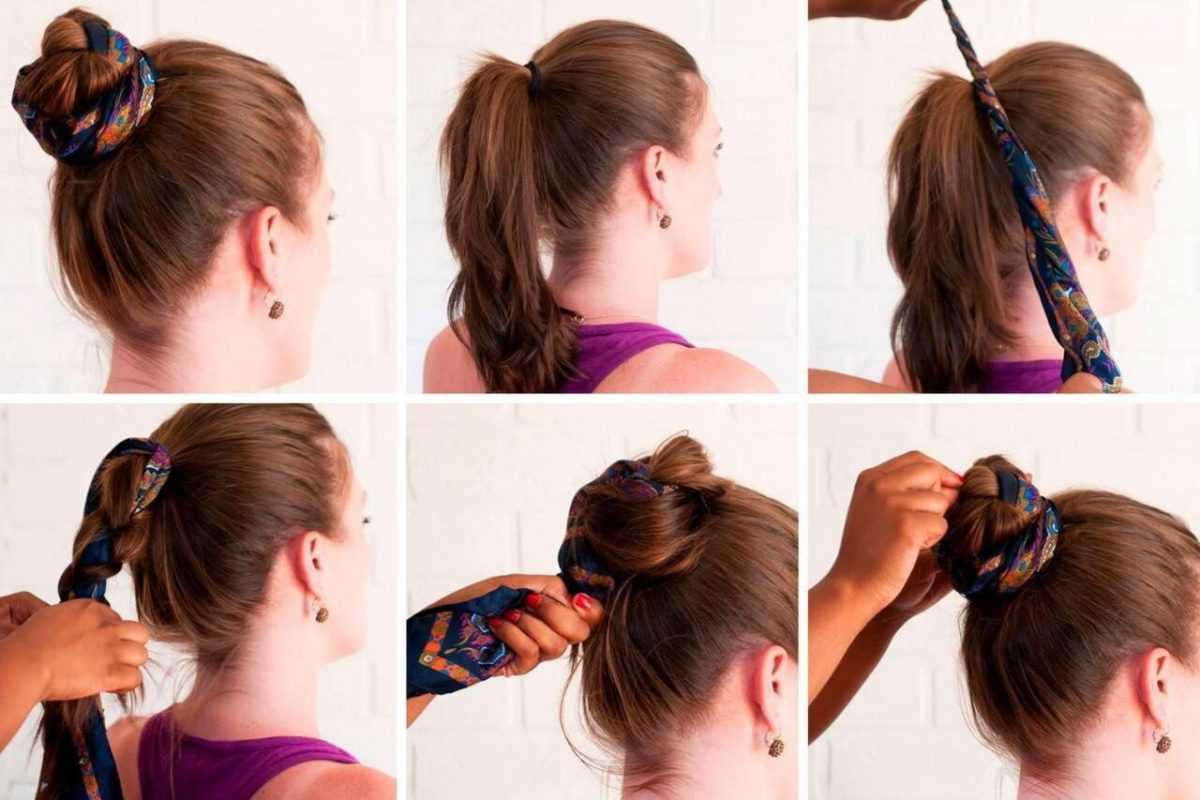 Как убрать длинные волосы чтобы они не мешали