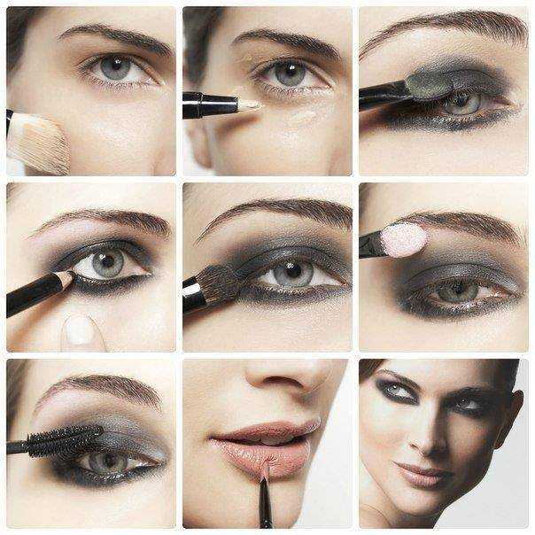 Как сделать дымчатый макияж глаз: пошаговый урок