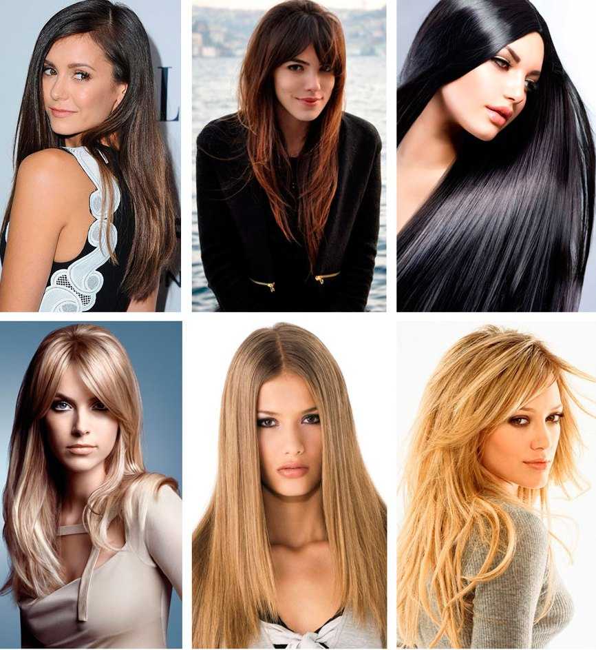 Мода 2021-2022 Женские прически на длинные волосы для круглого лица