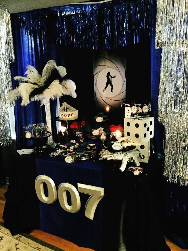 Свадьба в стиле "агент 007" - роскошный праздник для поклонников шпионских историй