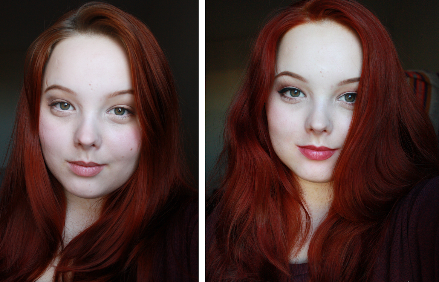 Изменить цвет волос по фотографии