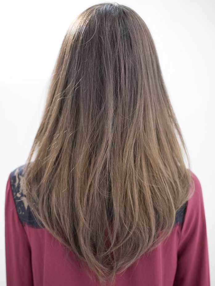 Стрижка лисий хвост на длинные и средние волосы - фото стрижек