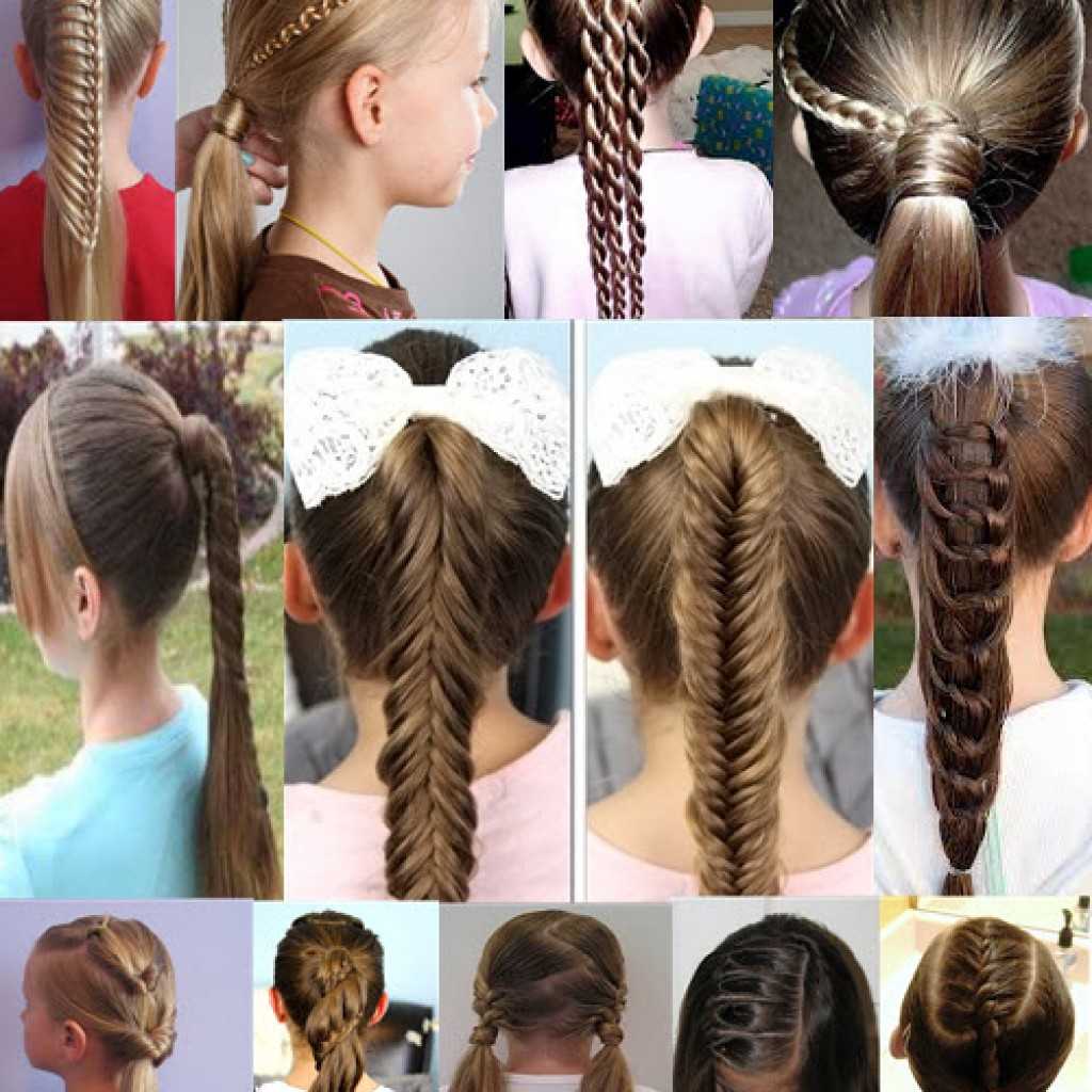 16 красивых и легких причесок для девочек в школу на длинные, средние и короткие волосы