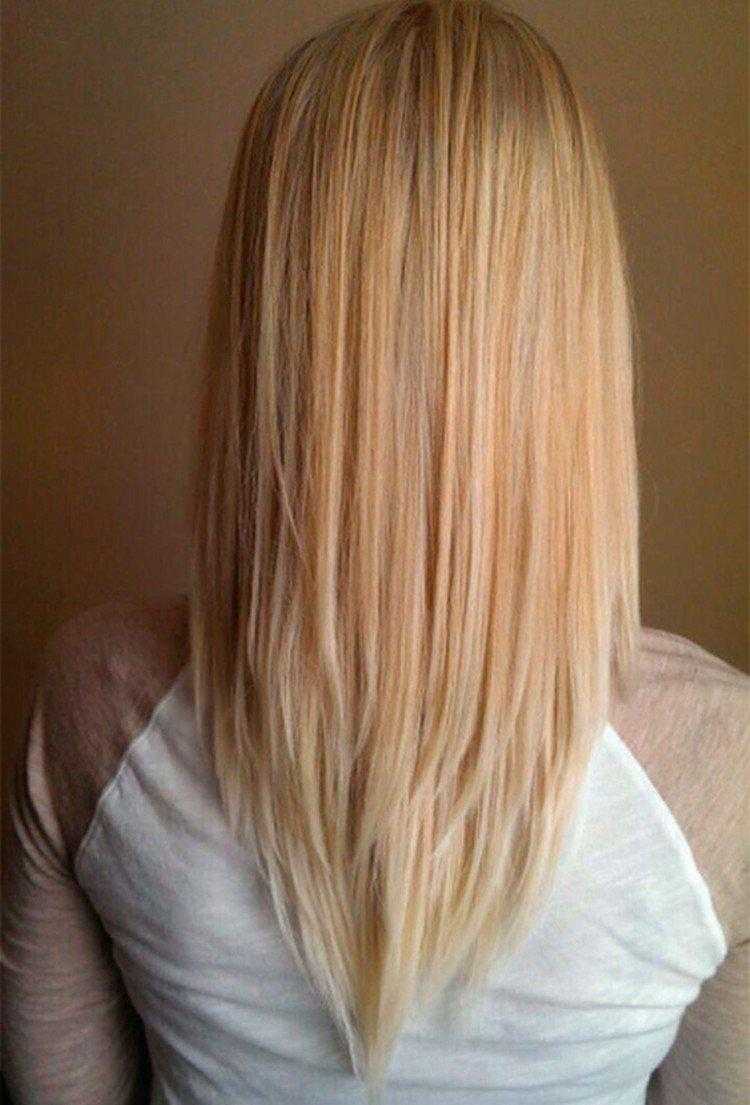 Стрижка лисий хвост на длинные волосы - salon-nikol.su