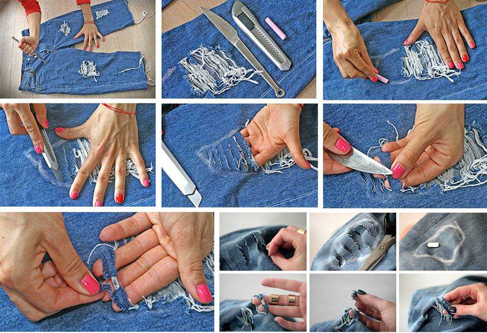 Бахрома, потертости, дырки: 5 простых способов обновить старые джинсы