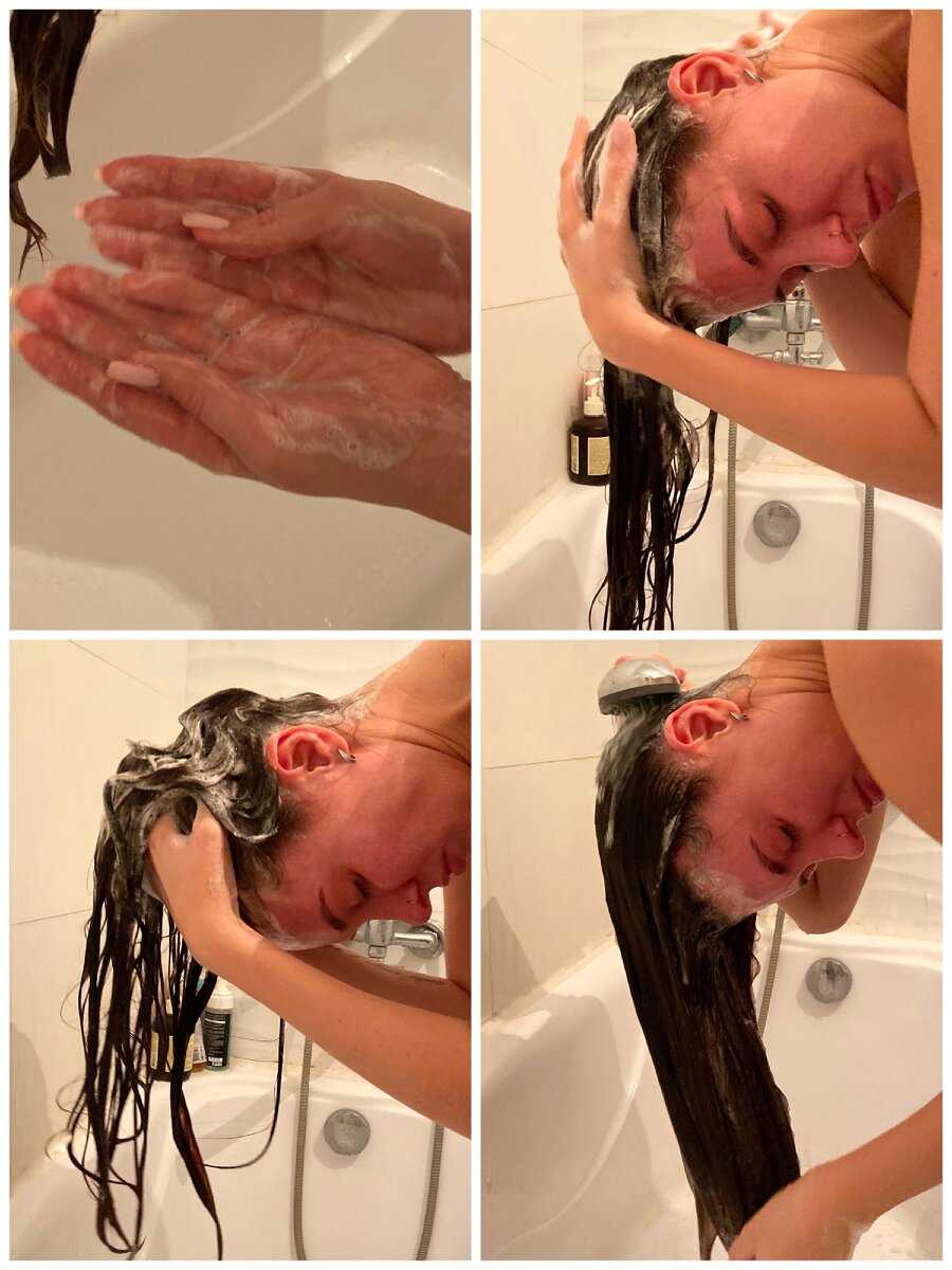 Чем убрать волосы когда умываешься