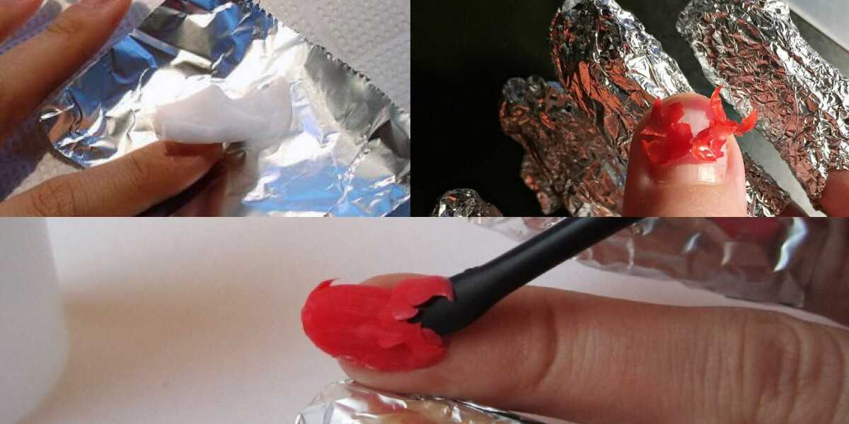 4 легких способа снять гель лак или шеллак с ногтей