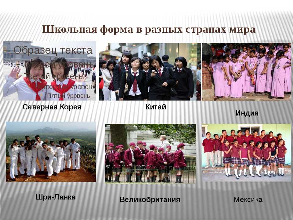 От сари до красных галстуков. школьная форма в разных странах мира