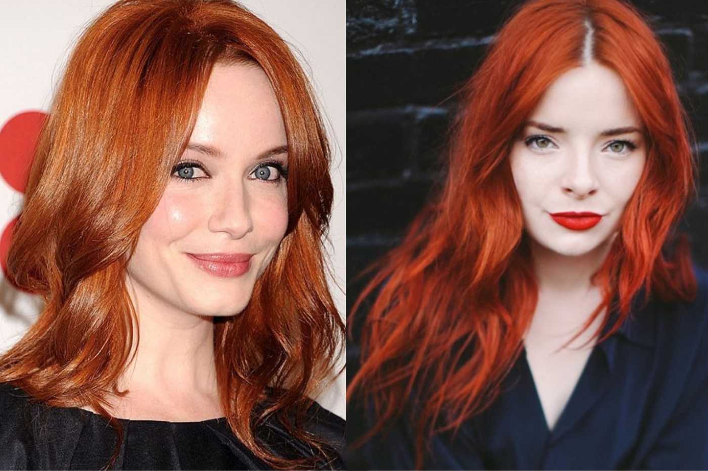 Рыжие брови (темные) - для рыжих волос