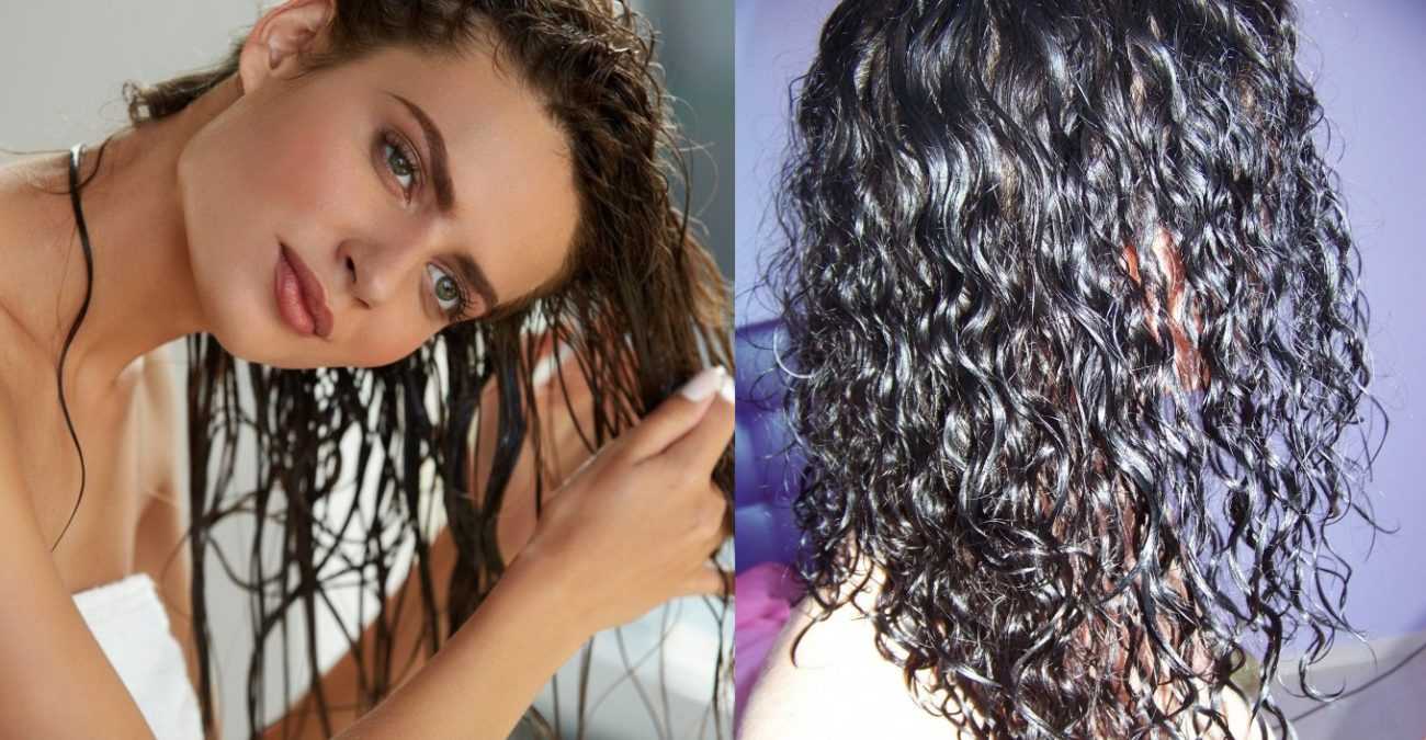 Как сделать эффект мокрых волос?