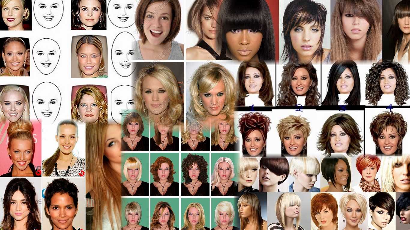 Как подобрать стрижку по форме лица фото - уход за волосами