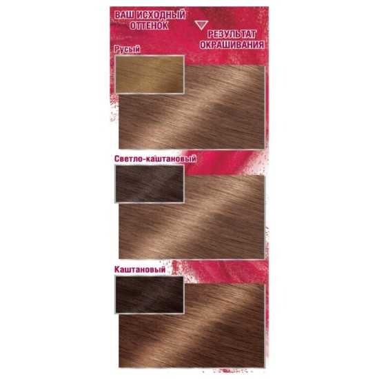 Краска для волос гарньер: палитра цветов, фото до и после