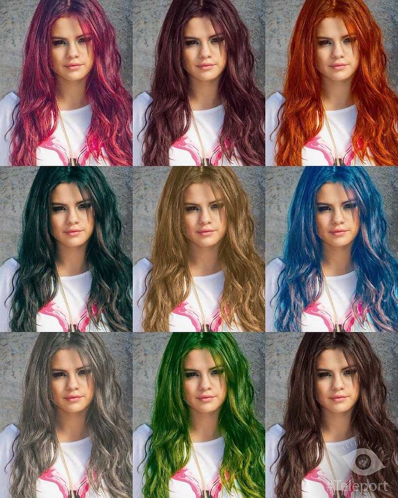 Онлайн поменять цвет волос на фотографии онлайн