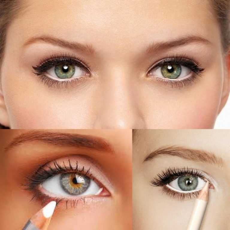 Макияж для нависшего века и увеличения глаз: пошаговое фото
секреты макияжа для увеличения глаз — modnayadama